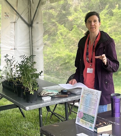 Donna teaching about valerian root